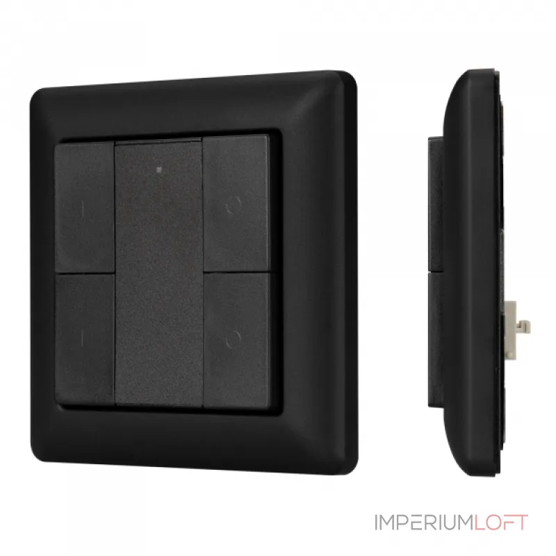 Arlight INTELLIGENT Панель DALI-223-2G-DIM-IN-BLACK BUS INTELLIGENT 031101