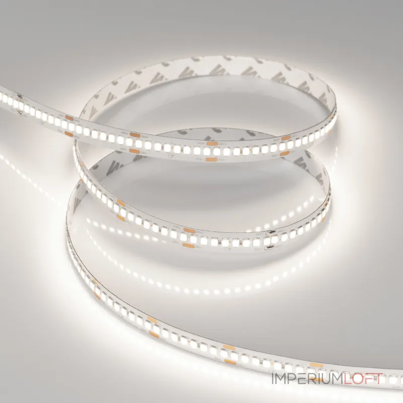 Arlight Лента RT-A240-10mm 24В Day5000 22 В/м IP20 2835 5м высок.эфф.150 лм/Вт 038742