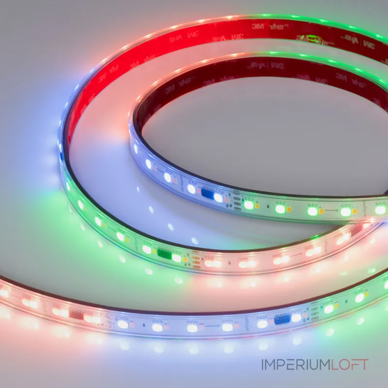 Arlight Светодиодная лента герметичная SPI-P-BA120-14mm 24В RGBW-White-PX6-BPT 16 В/м IP66 5060/2835 5м 049401