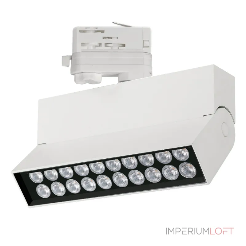 Arlight Светильник LGD-LOFT-TRACK-4TR-S170-10Вт Warm3000 WH 24 deg DALI IP20 036084