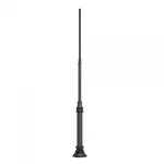 Arlight Опора фланцевая OXOR-OT3-DE-D160-L3000 BK Сталь 051328