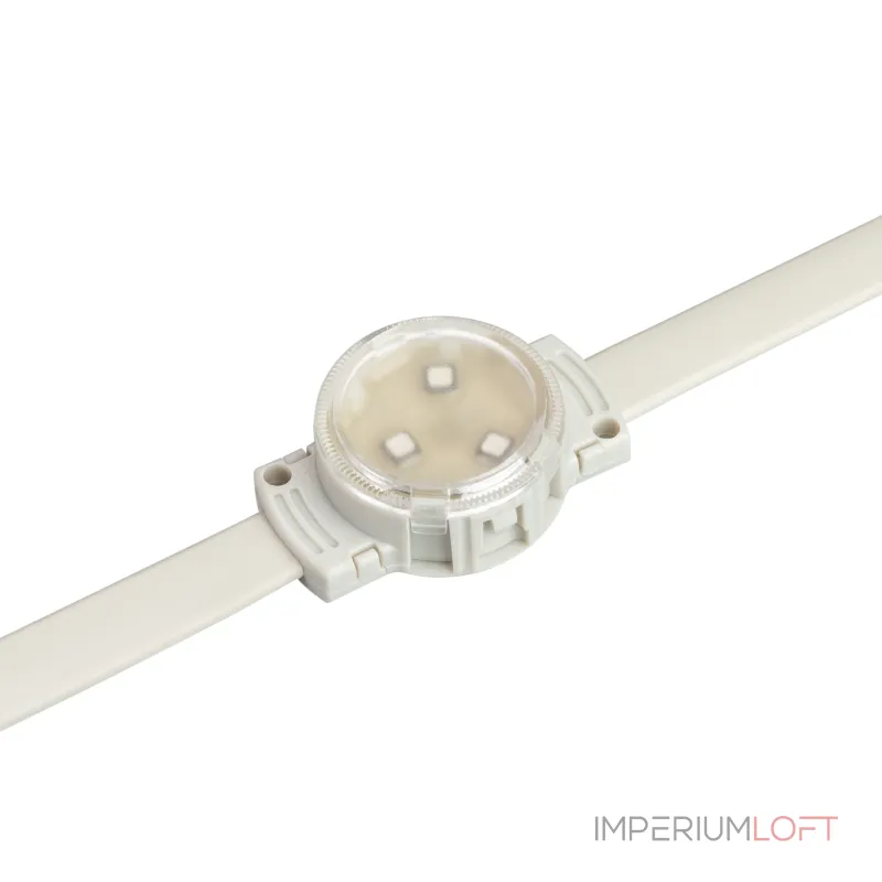 Arlight Модуль управляемый DMX-F3-D30 12В RGB-Auto 0.75Вт IP68 120 deg 036830