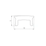 Arlight Экран W10-5000 SILICONE Силикон 043661