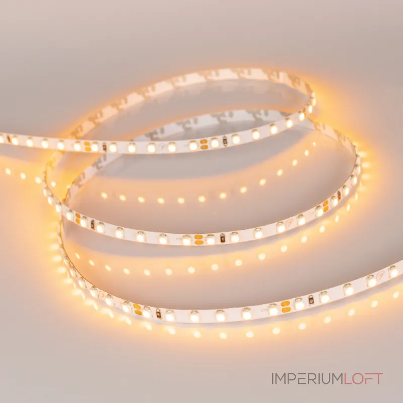 Arlight Лента RT-A120-5mm 24В Yellow 9.6 В/м IP20 2835 5м узкая 015662(2)