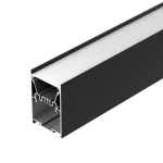 Arlight Профиль LINE-5075-HONEYCOMB-2000 BLACK Алюминий 044874