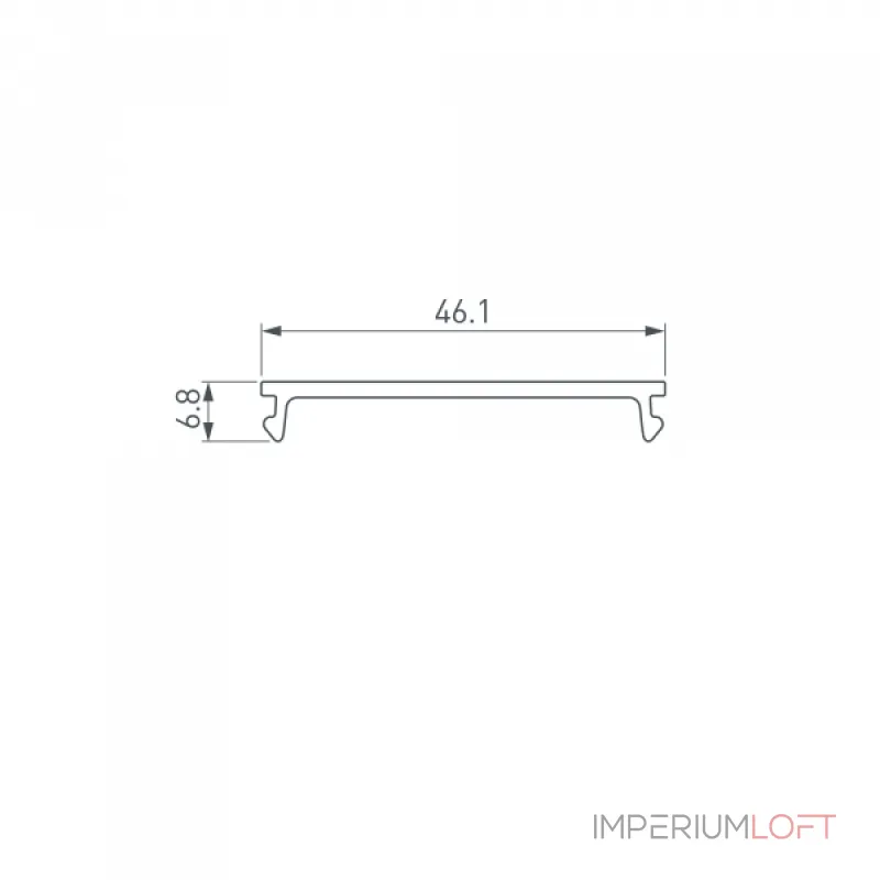 Arlight Экран SL-LINIA45-FANTOM-2000 Frost 027293