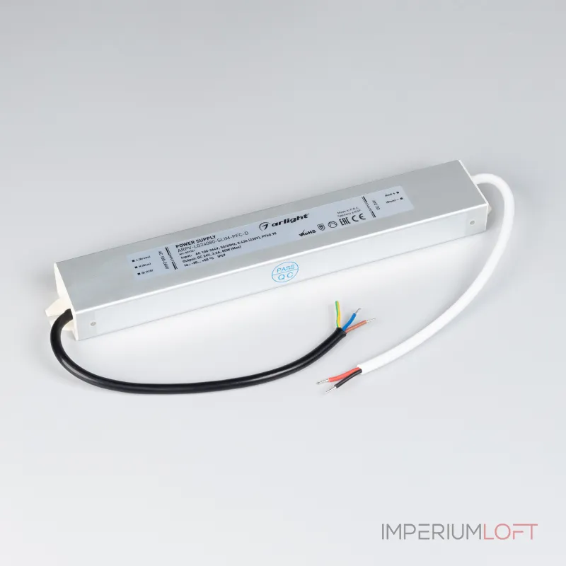 Arlight Блок питания ARPV-LG24080-SLIM-PFC-D 24В 3.3A 80Вт IP67 031721