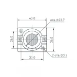 Arlight Модуль герметичный ARL-ORION-S15-12В Cool 15x55 deg 3030 1 LED Закрытый 026536