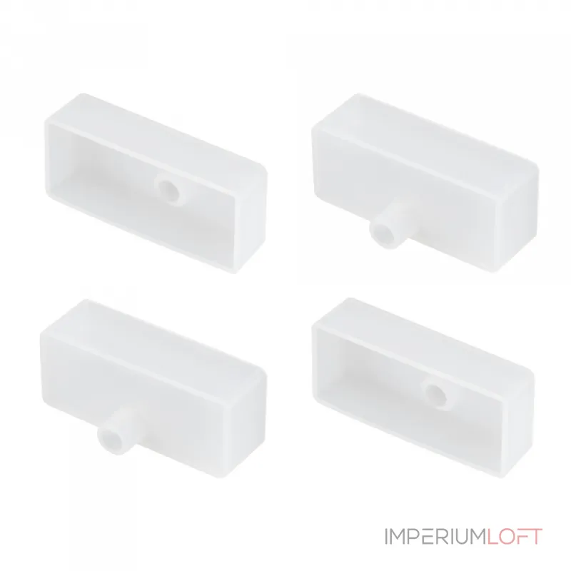 Arlight Заглушка WPH-FLEX-5025-TOP WHITE с отверстием Силикон 050121