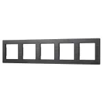 Arlight Рамка алюминиевая FRM-PRESTO-ALS-5-BK 043865