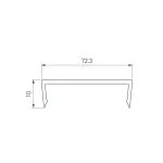 Экран S2-LINIA69-F-2500 OPAL Arlight 029672