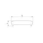 Arlight Экран FLOOR18-H15-3000 BLACK 045680