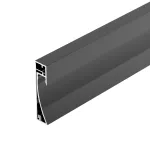 Профиль PLINTUS-H54-2000 BLACK Arlight Алюминий 045433