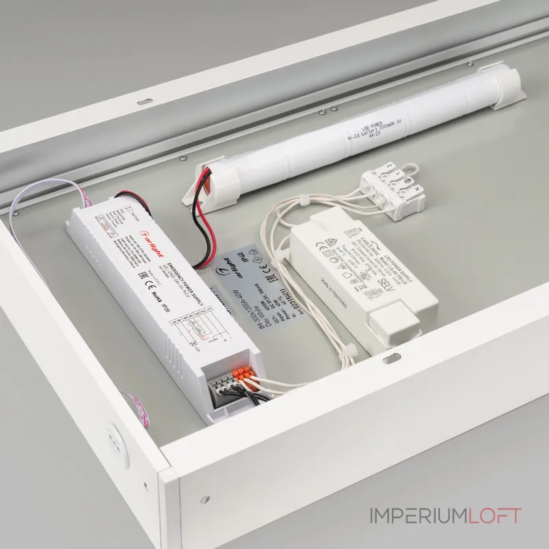 Arlight Панель IM-EMERGENCY-1.5H-S300x1200-45Вт Day4000 WH 120 deg 230В IP40 034939