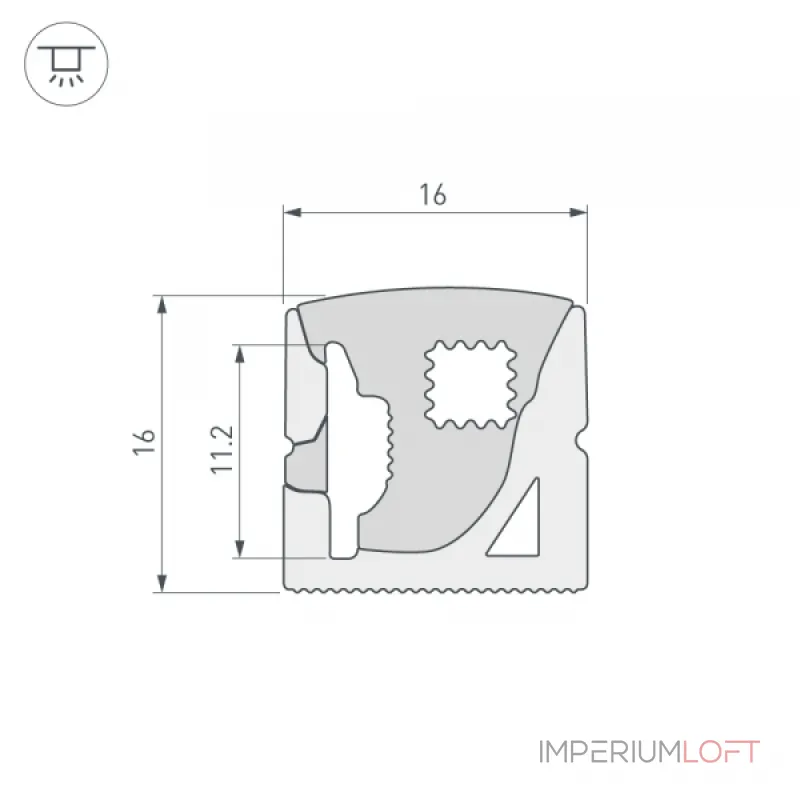 Силиконовый профиль WPH-FLEX-1616-SIDE-S11-5м WHITE Arlight Силикон 040271(1) Силиконовый профиль WPH-FLEX-1616-SIDE-S11-5м WHITE Arlight Силикон 040271(1)