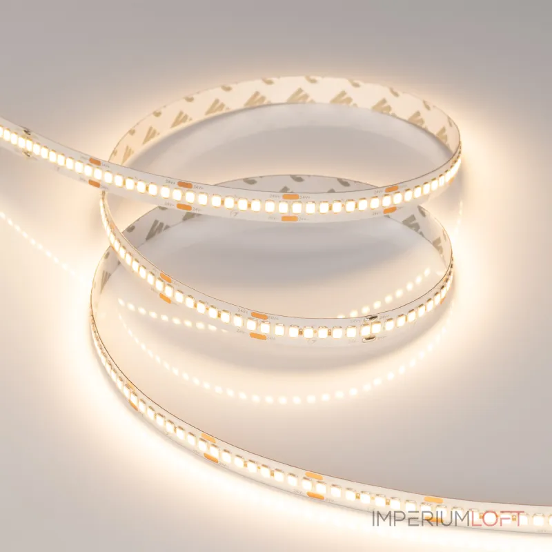 Arlight Лента RT-A240-10mm 24В Warm3000 22 В/м IP20 2835 5м высок.эфф.150 лм/Вт 038745 Arlight Лента RT-A240-10mm 24В Warm3000 22 В/м IP20 2835 5м высок.эфф.150 лм/Вт 038745