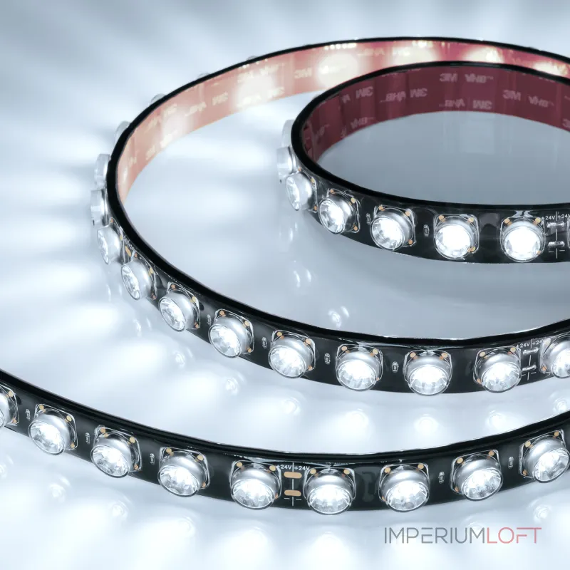 Arlight Лента герметичная FLT-PS-A42-BLACK-23mm 24В White6000 21 В/м IP67 15deg 5м 049299
