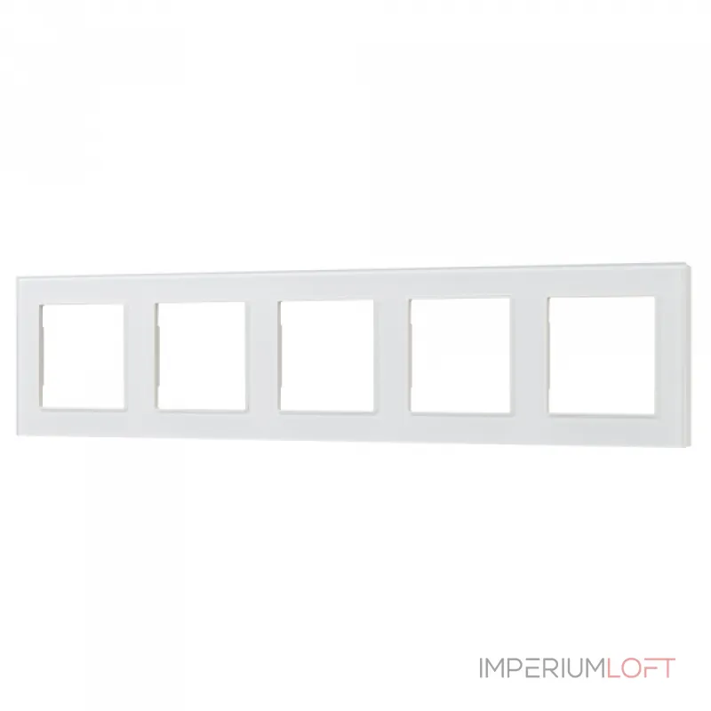 Arlight Рамка стеклянная FRM-GLARE-GS-5-WH 043805
