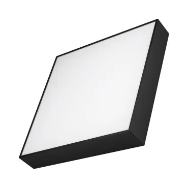 Arlight Светильник IM-QUADRO-EMERGENCY-3H-S400x400-44Вт Day4000 BK 120 deg 230В IP40 041028
