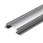 Arlight Профиль с экраном ALM-ARC-DOUBLE-2000 ANOD+FROST Алюминий 029852
