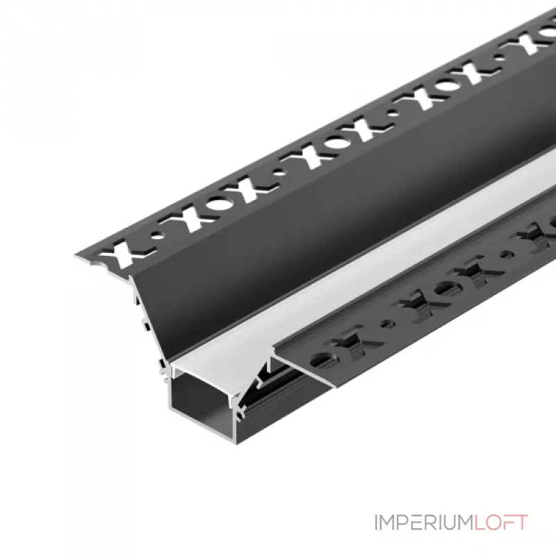 Arlight Профиль COMFORT21-V-FANTOM-2000 BLACK Алюминий 052544