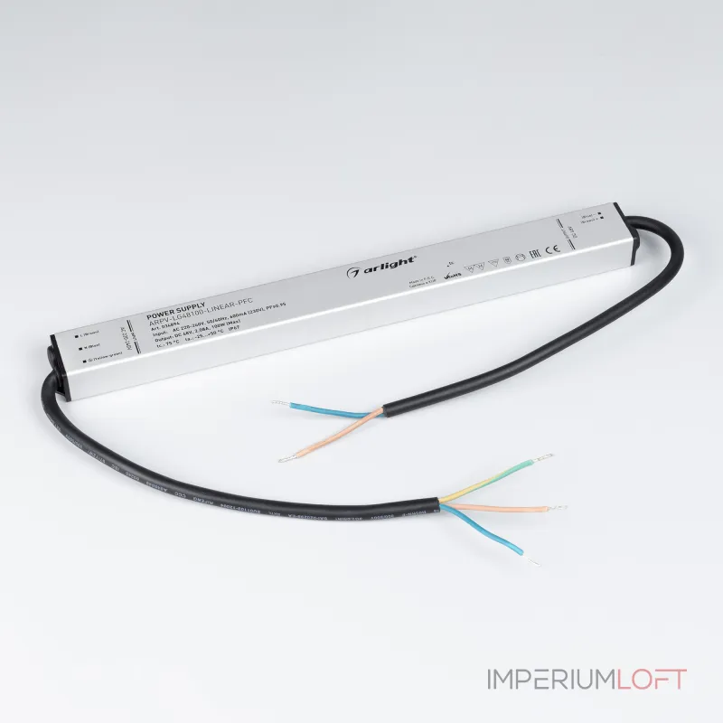 Arlight Блок питания ARPV-LG48100-LINEAR-PFC 48В 2.08A 100Вт IP67 034894 Arlight Блок питания ARPV-LG48100-LINEAR-PFC 48В 2.08A 100Вт IP67 034894