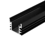 Arlight Профиль FLOOR18-H15-3000 ANOD BLACK Алюминий 045672