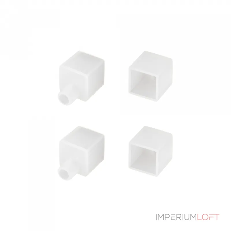 Arlight Заглушка WPH-FLEX-1212-TOP WHITE с отверстием 040859