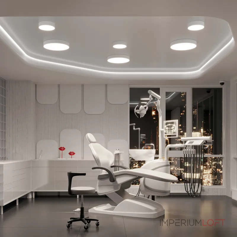 Arlight Светильник IM-RONDO-EMERGENCY-3H-R400-40Вт Warm3000 WH 120 deg 230В IP40 039648