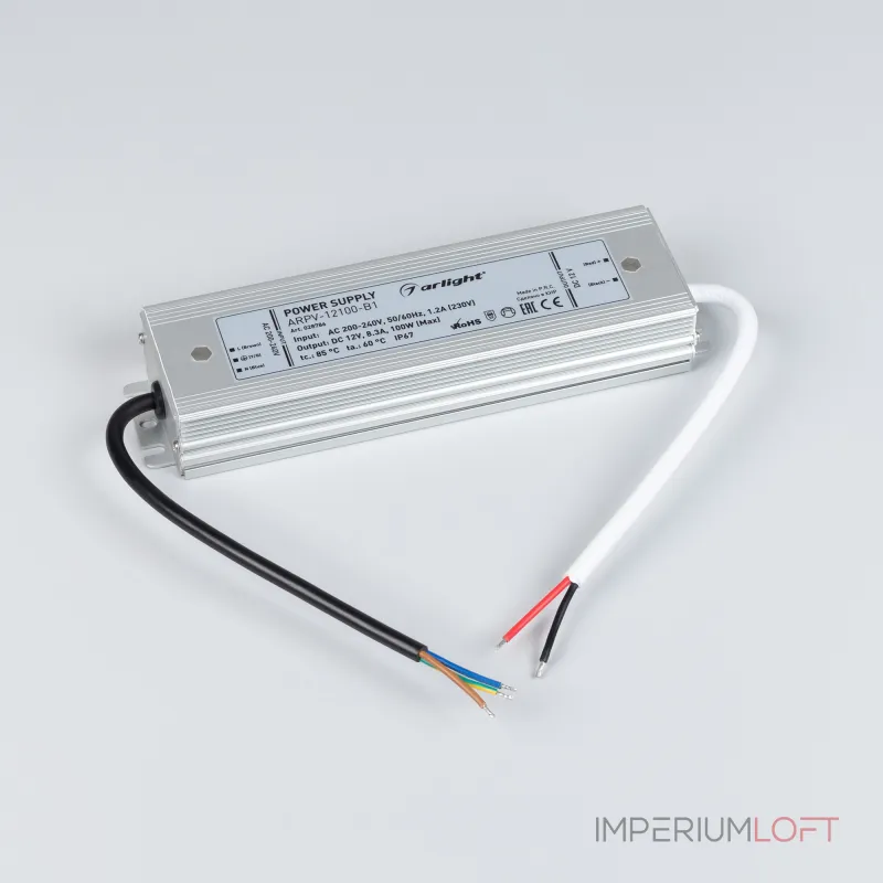 Arlight Блок питания ARPV-12100-B1 12В 8 3A 100Вт IP67 028786