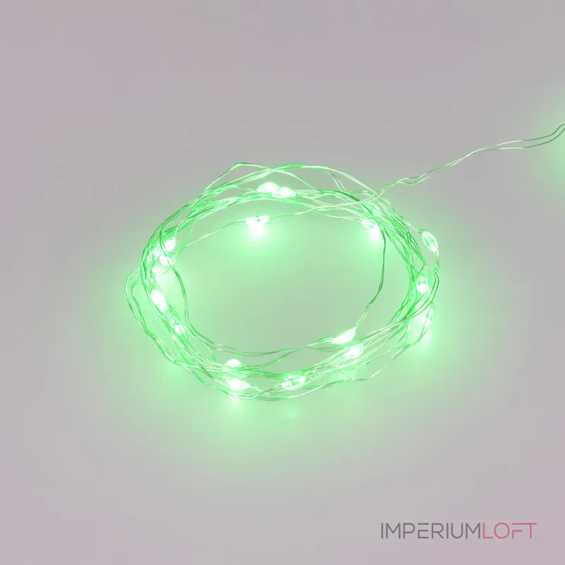Arlight Светодиодная гирлянда ARD-DEW-HOME-2000-CLEAR-20LED-STD Green 3В Battery Pack Ardecoled IP20 048704