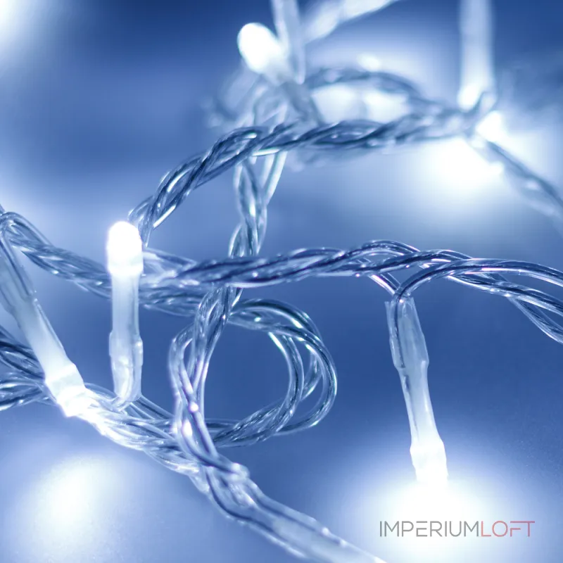 Arlight Светодиодная гирлянда ARD-STRING-HOME-5000-CLEAR-50LED-STD WHITE 230В 3.5Вт Ardecoled IP20 025751