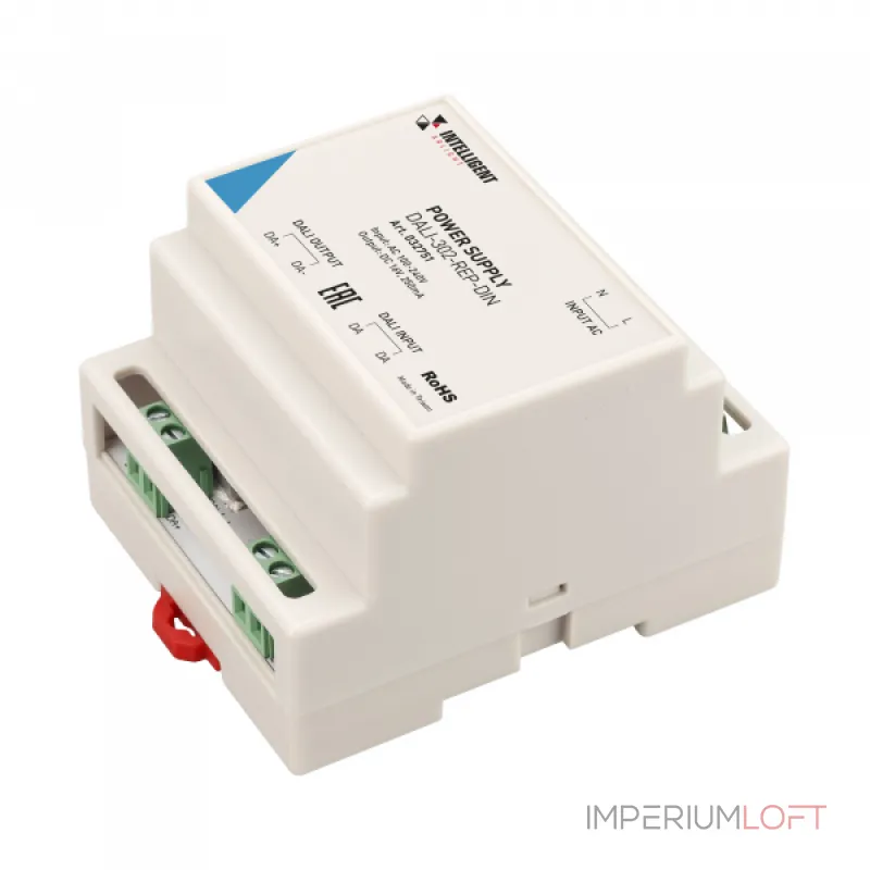 Arlight INTELLIGENT ARLIGHT Блок питания шины DALI-302-REP-DIN 230В 250mA INTELLIGENT IP20 032751 Arlight INTELLIGENT ARLIGHT Блок питания шины DALI-302-REP-DIN 230В 250mA INTELLIGENT IP20 032751