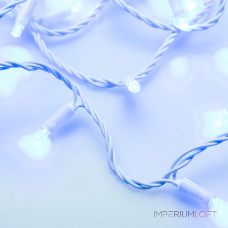 Arlight Светодиодная гирлянда ARD-STRING-CLASSIC-10000-WHITE-100LED-STD BLUE 230В 7Вт Ardecoled IP65 025817