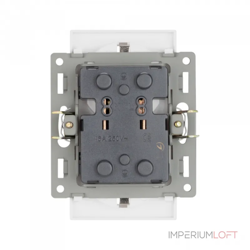 Arlight Механизм электрической розетки SCT-MEUD-PL-GR 250В 16A 043766