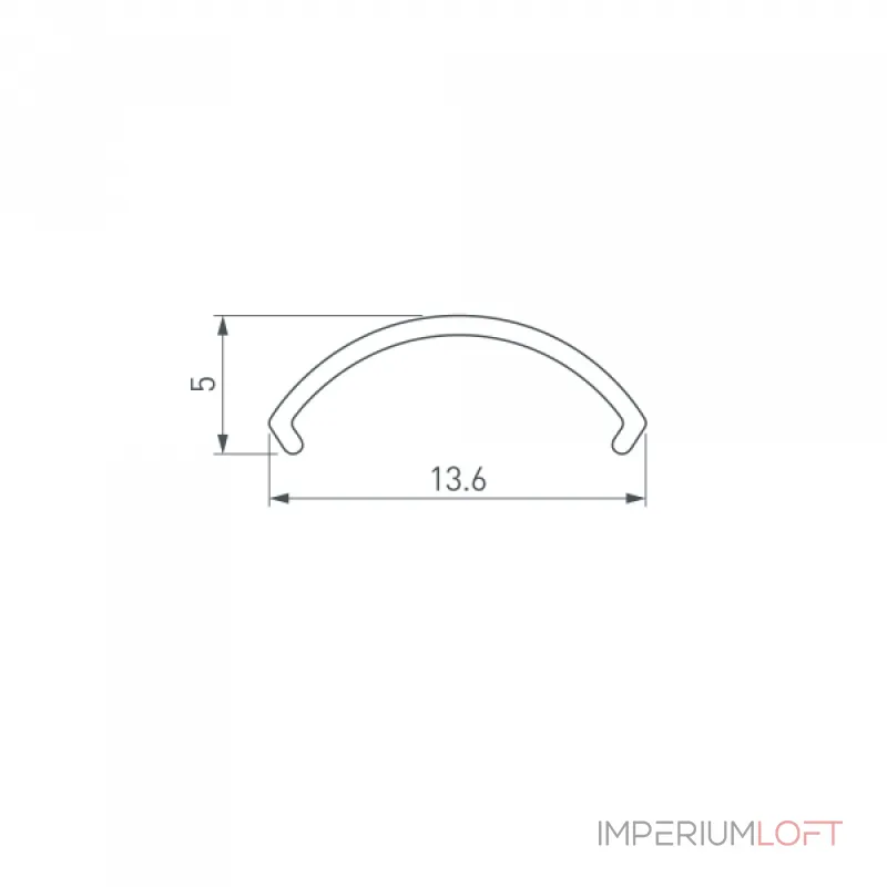 Arlight Экран ARH-ROUND-D16-2000 OPAL-PM 039221