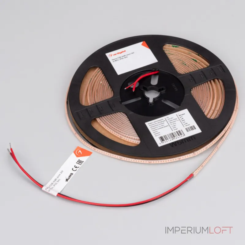 Лента COB-X480-4mm 24В Violet 4 В/м IP20 5м Arlight 046915 Лента COB-X480-4mm 24В Violet 4 В/м IP20 5м Arlight 046915