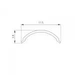 Arlight Экран SL-KANT-H10 ROUND OPAL 049167