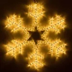 Arlight Фигура ARD-SNOWFLAKE-M4-750x750-324LED Warm 230В 18Вт Ardecoled IP65 034252