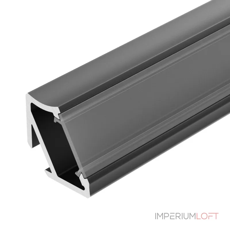 Профиль ALM-V60-2020 ANOD Black Arlight Алюминий 026694(1) Профиль ALM-V60-2020 ANOD Black Arlight Алюминий 026694(1)