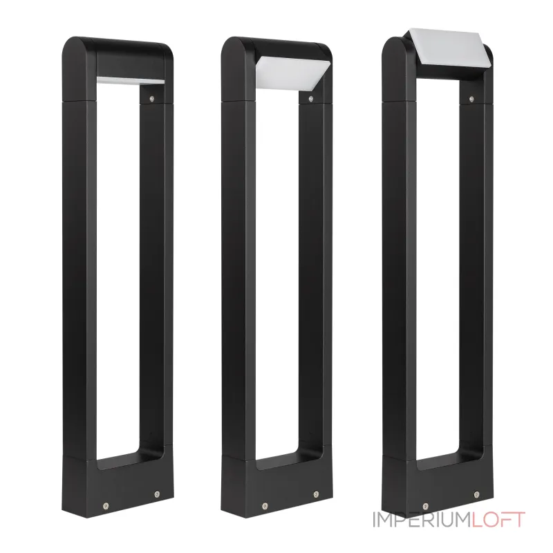Arlight Светильник LGD-PATH-FRAME-ROTARY-H650-6Вт Warm3000 BK 111 deg 230В IP65 020345(1)
