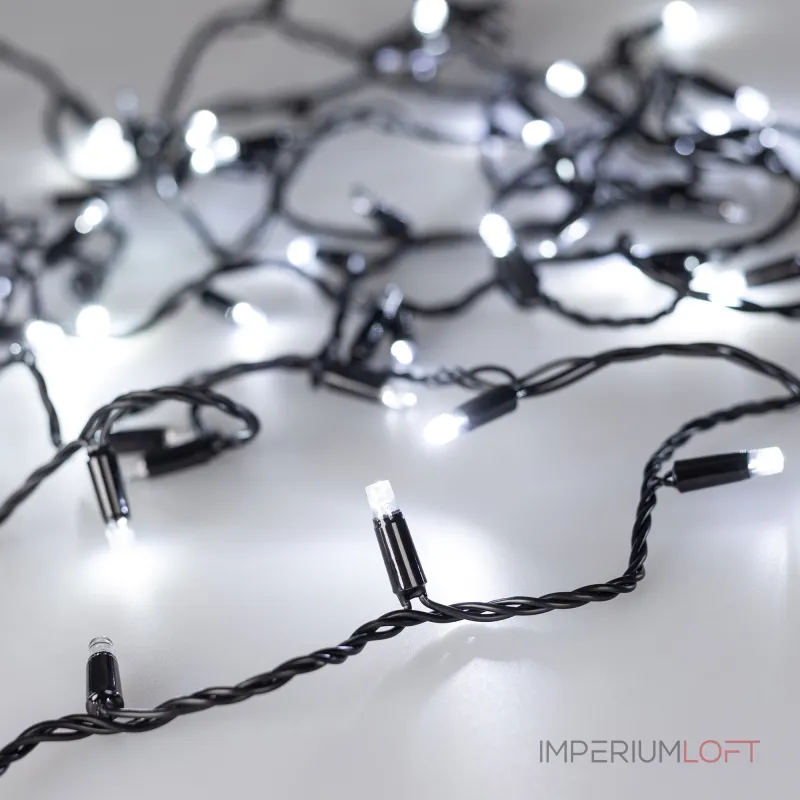 Arlight Светодиодная гирлянда ARD-STRING-CLASSIC-1000-BLACK-100LED-PULSE White 230В 7Вт Ardecoled IP65 031651 Arlight Светодиодная гирлянда ARD-STRING-CLASSIC-1000-BLACK-100LED-PULSE White 230В 7Вт Ardecoled IP65 031651