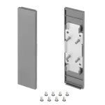 Arlight Заглушка SL-LINE-25100-DUAL SILVER глухая 050522