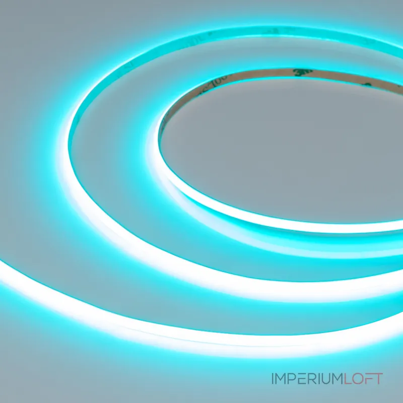 Лента COB-X480-4mm 24В Aquamarine 4 В/м IP20 5м Arlight 046917