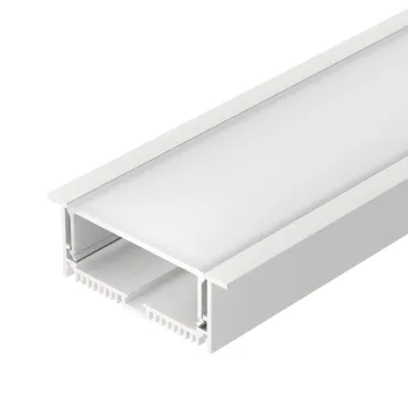 Arlight Профиль с экраном SL-LINIA88-F-2500 WHITE+OPAL Алюминий 021373 Arlight Профиль с экраном SL-LINIA88-F-2500 WHITE+OPAL Алюминий 021373