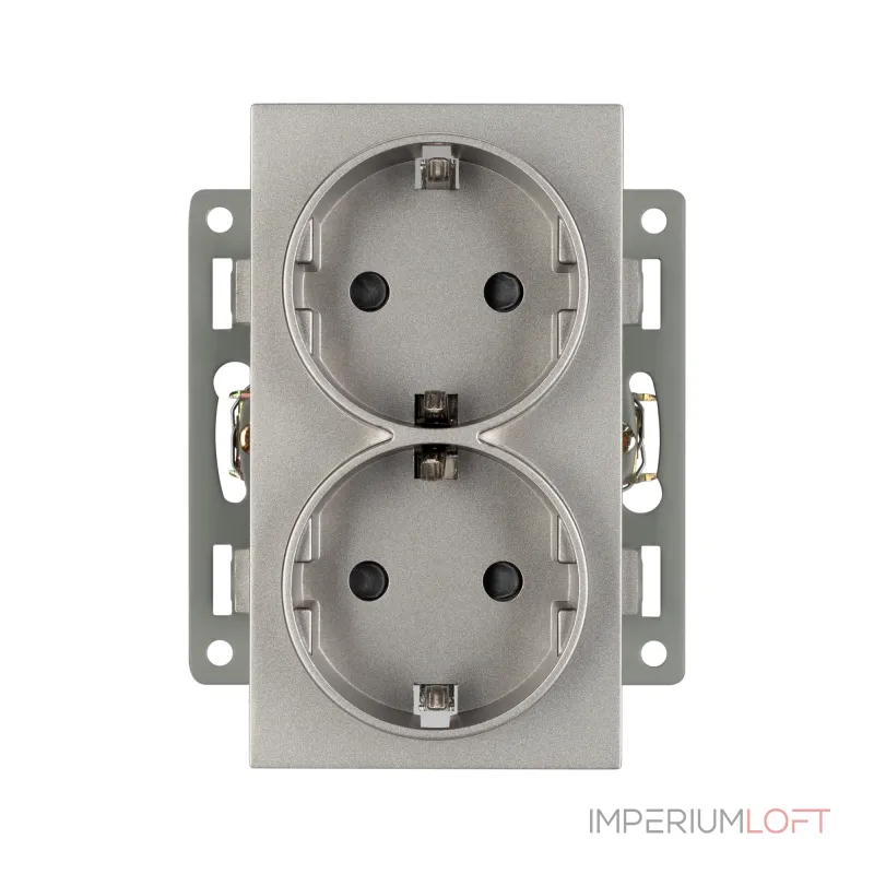Arlight Механизм электрической розетки SCT-MEUD-PL-GR 250В 16A 043766