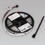 Arlight Лента SPI-B60-10mm 24В RGB-PX6-BPT 12 В/м IP20 5060 5м 039180