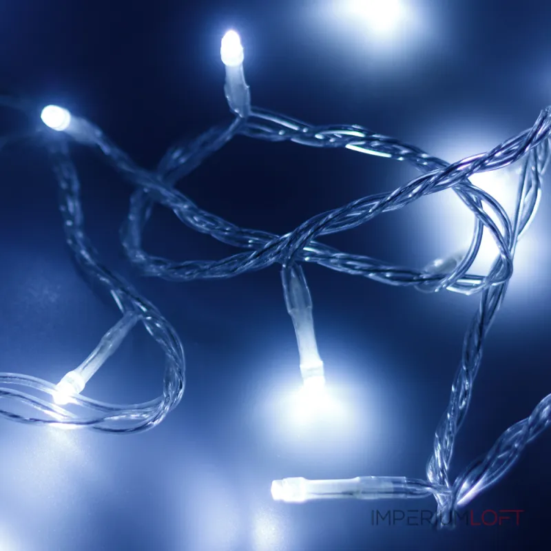 Arlight Светодиодная гирлянда ARD-STRING-HOME-5000-CLEAR-50LED-STD WHITE 230В 3.5Вт Ardecoled IP20 025751