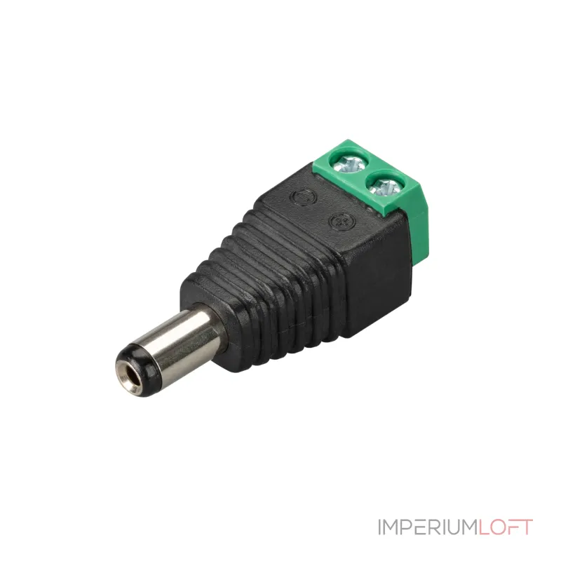 Arlight Коннектор Terminal-MONO-2pin-M Jack 5.5 019218(1)