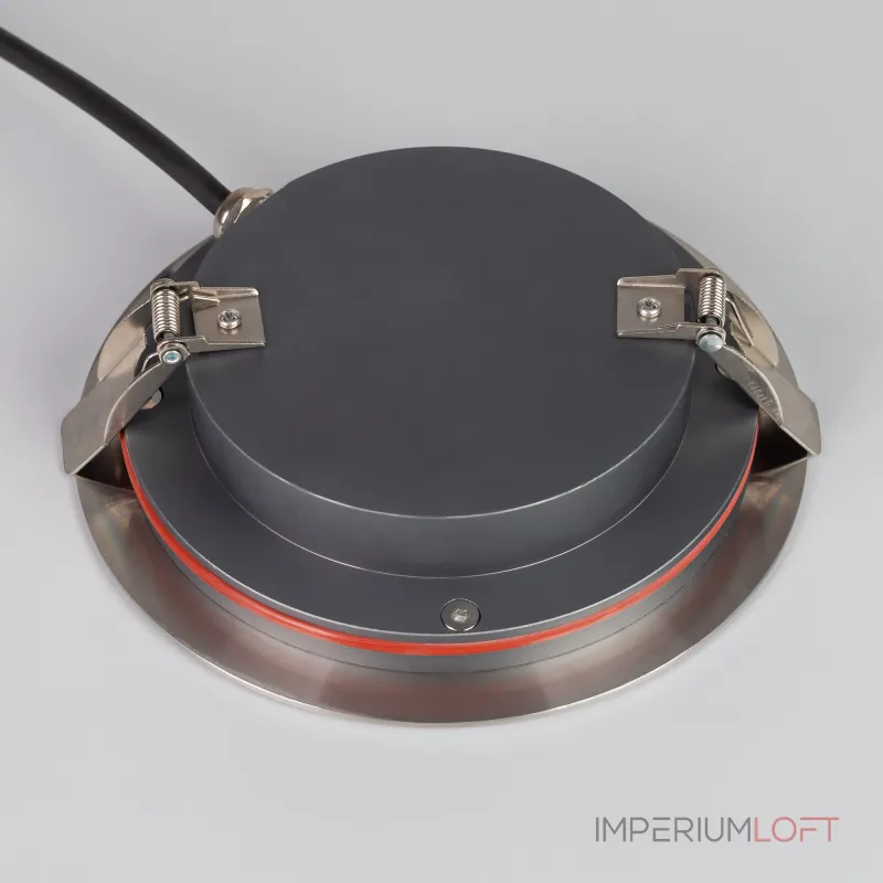 Светильник ART-GROUND-SLIM-R160-15Вт Warm3000 SL 30 deg 24В Arlight IP67 038167
